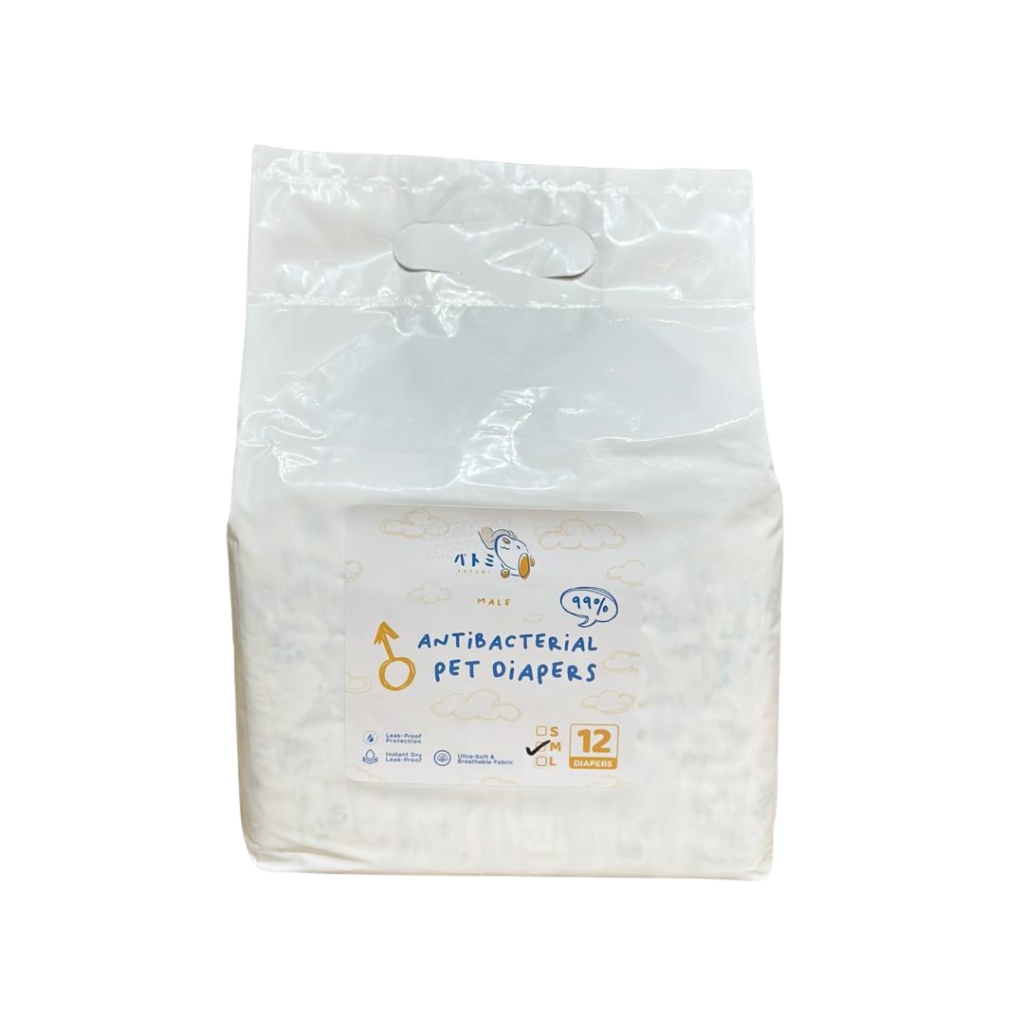Pet diaper Male M (12 pcs)